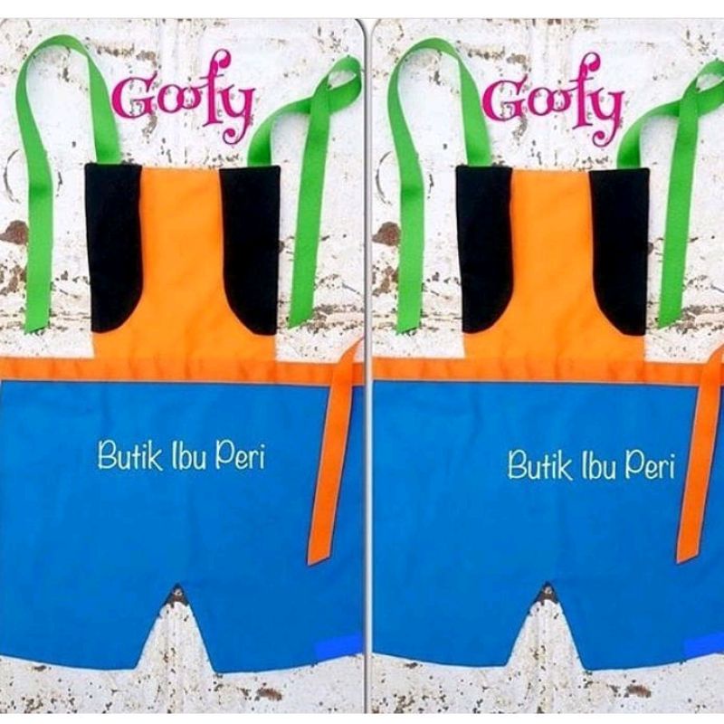 Apron Goofy Dewasa &amp; Anak Celemek Kostum Disney Princess