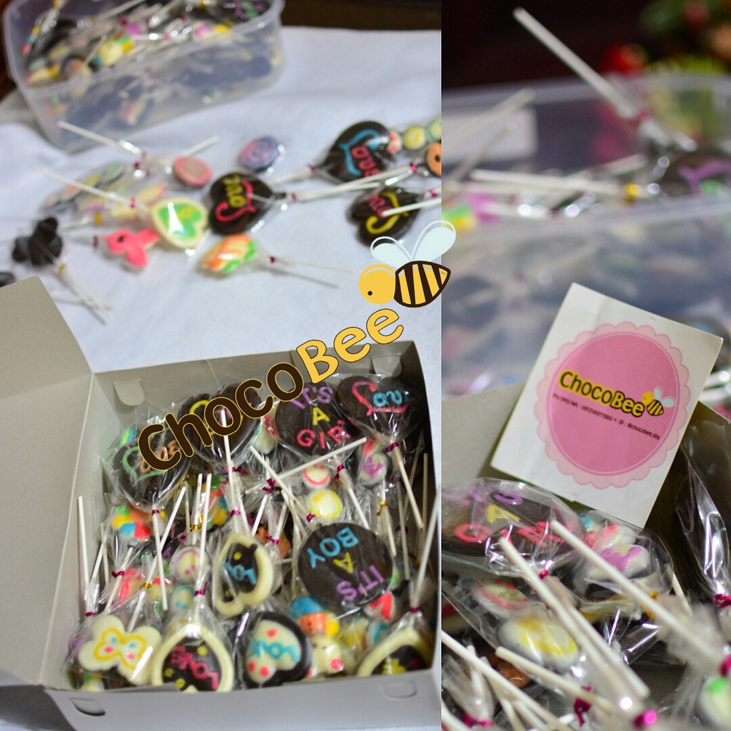 

coklat lolipop / Coklat Praline / coklat karakter / hampers coklat / cokelat karakter / cokelat praline