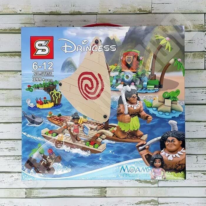BISA COD Mainan Anak Perempuan Lego Moana Ocean Enchanted Sy Brick Princess LIMITED