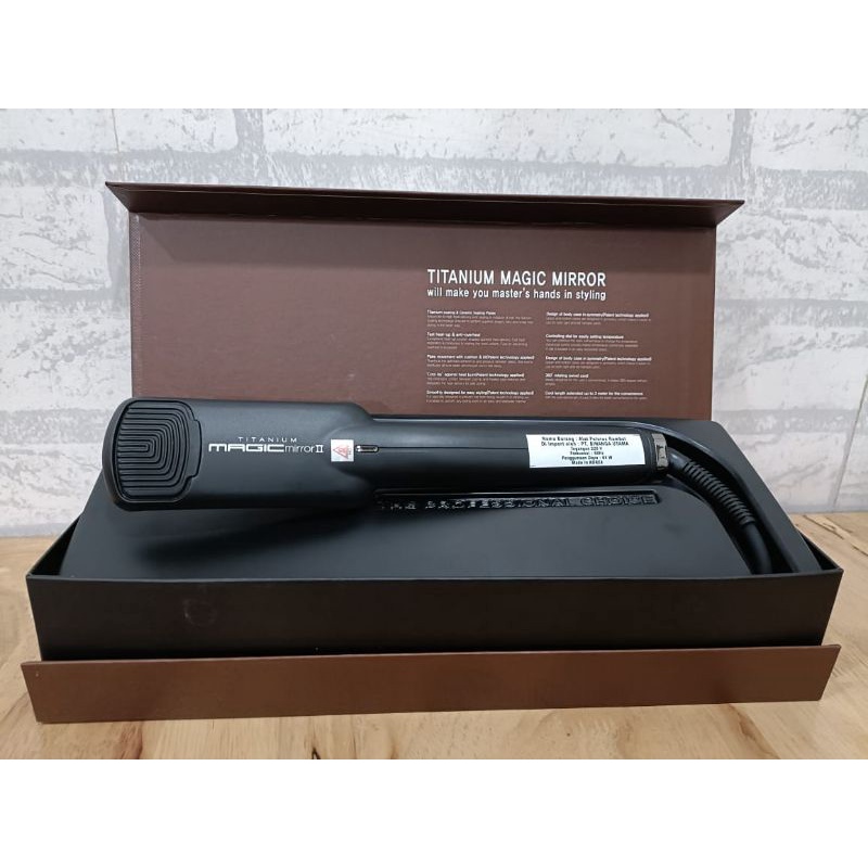 CREATE - Titanium Magic Mirror/ Catok Rambut ORIGINAL Made in Korea
