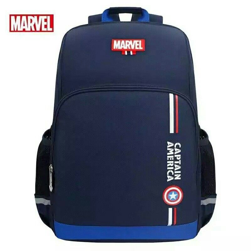 AK Tas Ransel Anak Sekolah Karakter Bag Backpack Mini Motif Cartoon Marvel01 Cute Ransel Anak Sekolah TK SD PAUD BISA COD