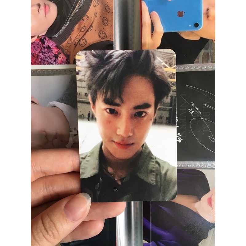 photocard pc suho exo monster