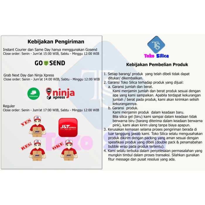 Kamera-Aksesoris- Silica Gel Kemasan Siap Pakai -Aksesoris-Kamera.