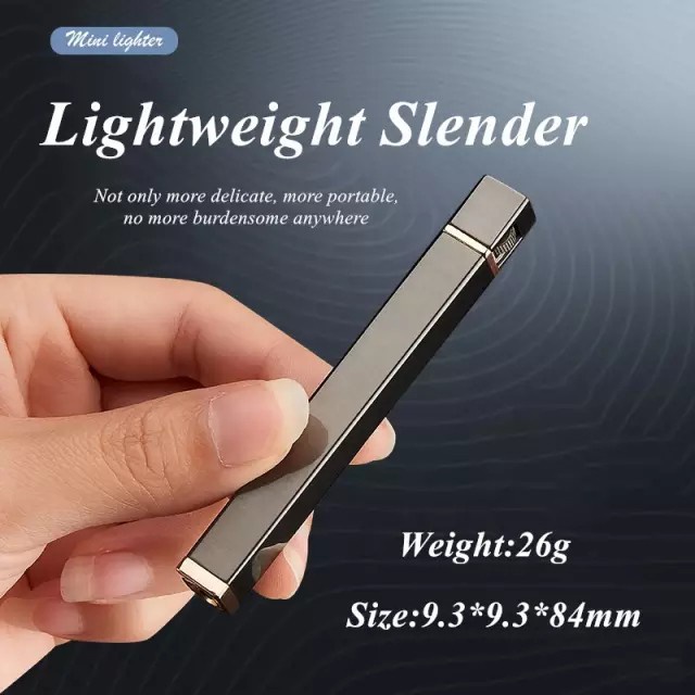 KOREK API PEMANTIK API SLIM GAS LIGHTER CLASSIC SLIM GAS LIGHTER KOREK API UNIK TIPIS BR14