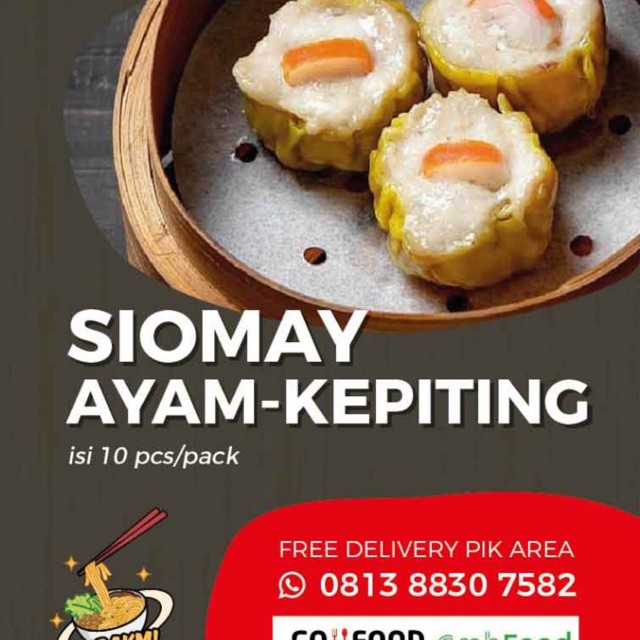 

Dimsum Siomay Ayam Kepiting Enak Vakum pack