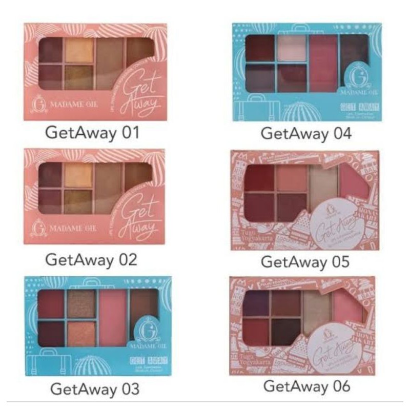 ❣️Rakkistore99❣️Madame Gie Get Away Make Up Kit (100% Original)