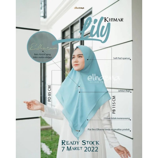 Khimar Lily Ori Elhasna Hijab