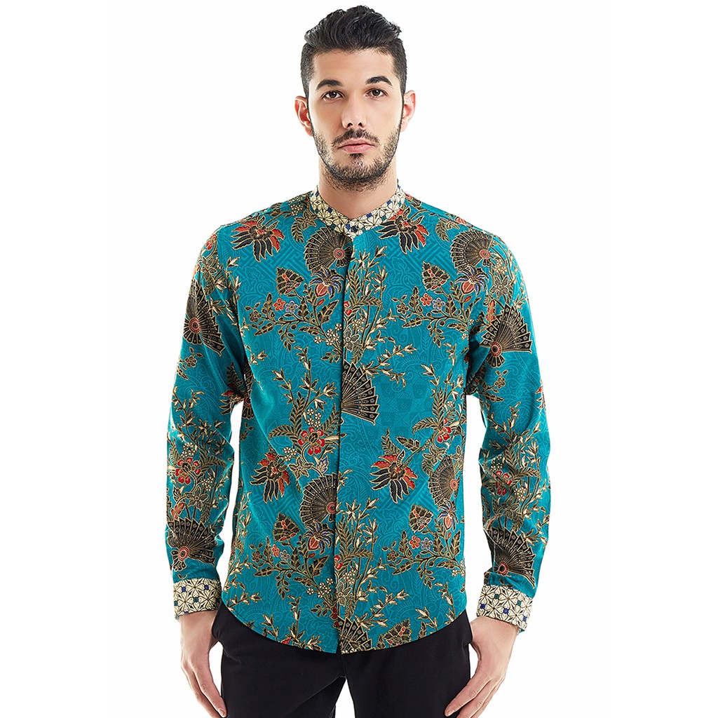 Batik Flike Store Couple Set Pria dan Wanita Tosca King Fan