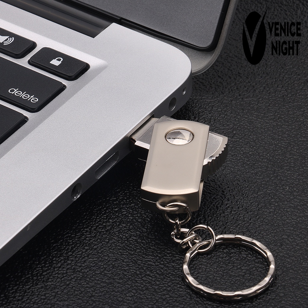 (SF) Augaoke Flashdisk USB 3.0 512GB / 1TB / 2TB Plug &amp; Play Bahan Metal Anti Air Untuk PC