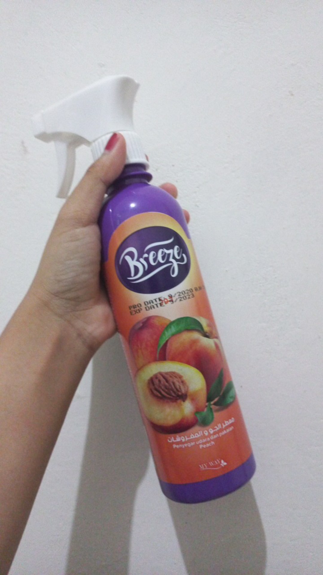 Breeze My Way Pengharum Ruangan Dan Pakaian/perabotan