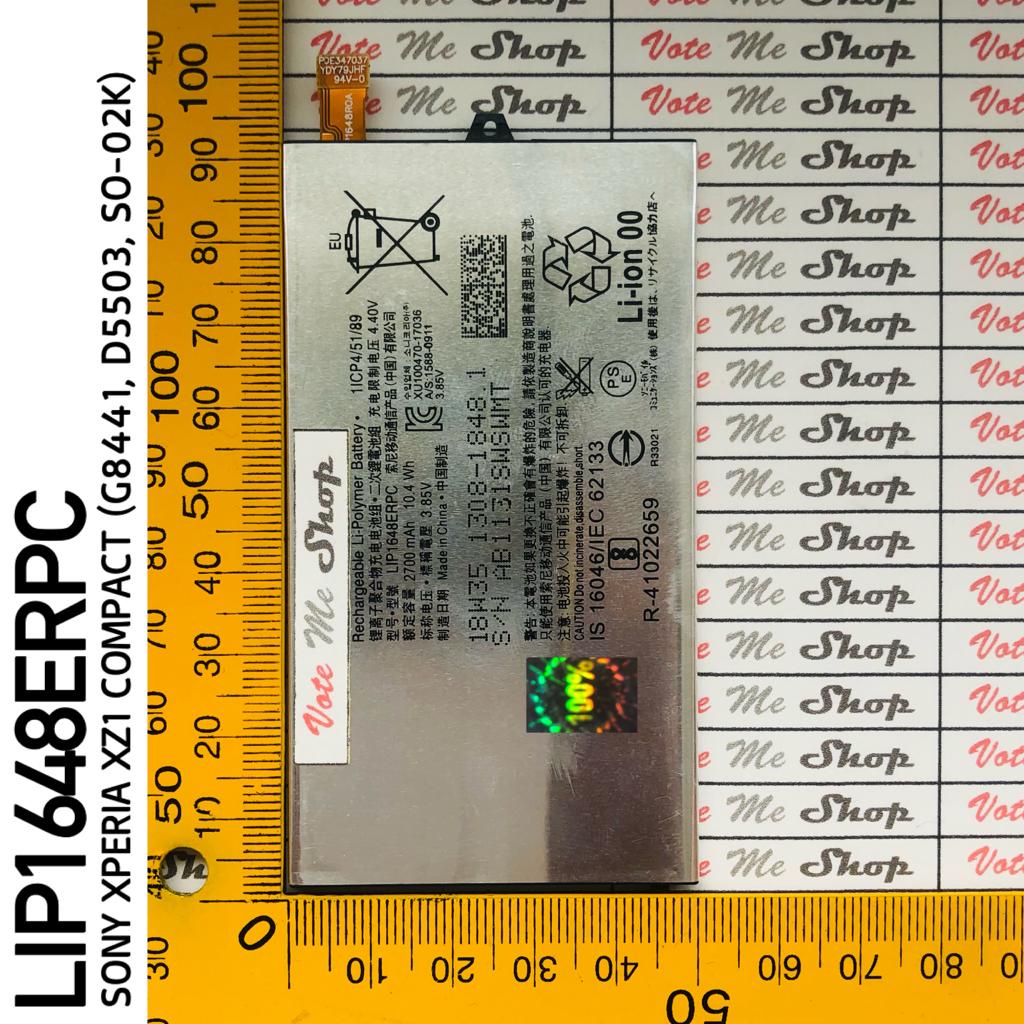 lip1648erpc baterai batre sony xperia xperia xz1 compact   mini g8441 d5503 so 02k battery lip 1648e