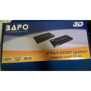 HDMI Splitter Bafo 8port / Hdmi splitter 1-8 bafo