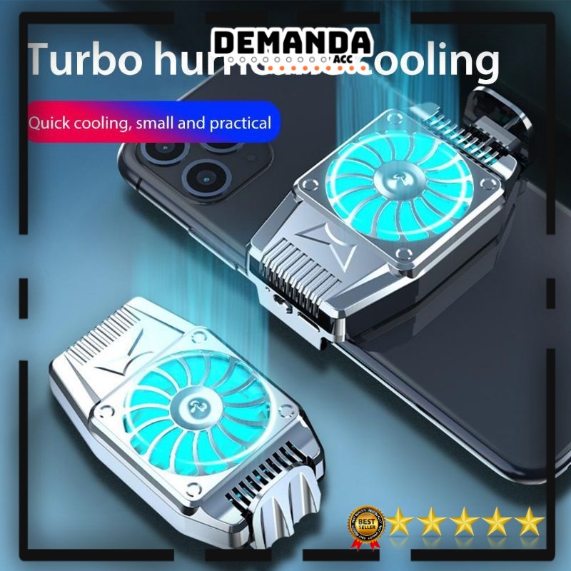 Kipas Cooler Cooling Fan Pendingin Heatsink HP Handphone Smartphone H15 Cooling Pad HP Gamepad