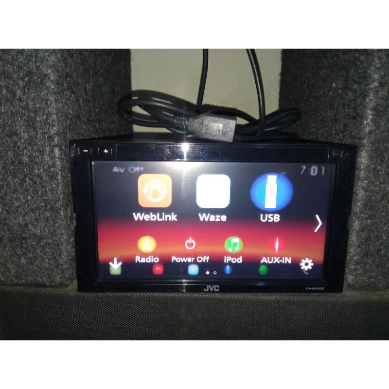 Headunit Double Din JVC KW M540BT Ertiga