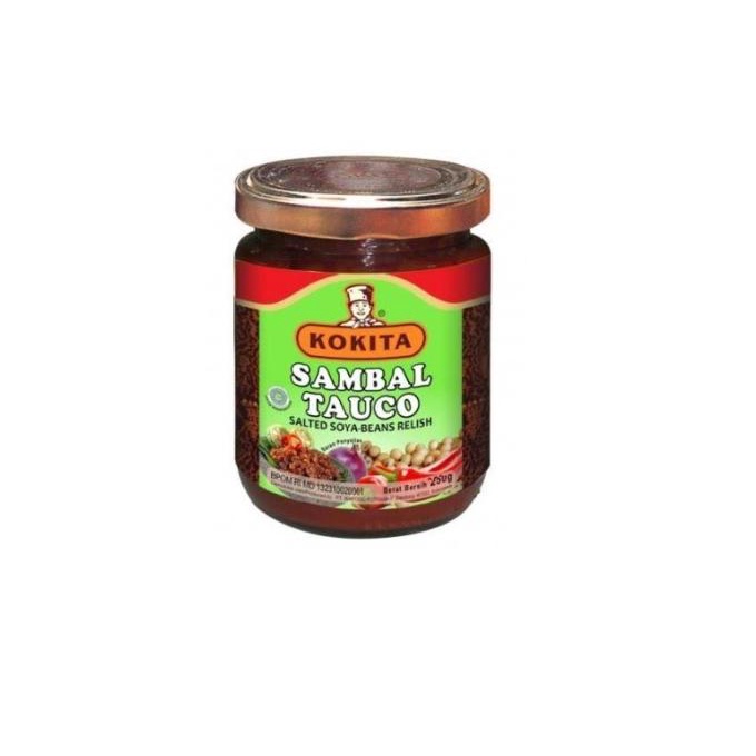 

Kokita Salted Soya Beans Sambal Tauco 250Gr