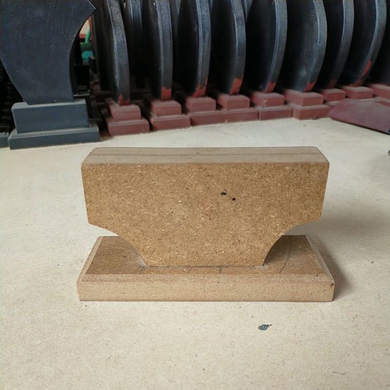 PLAKAT  VANDEL model MEJA dudukan tatakan sandaran KAYU buat akrilik