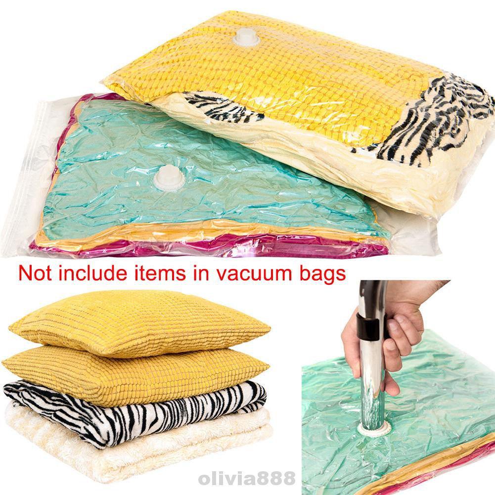 Home Transparent Portable Cloth Storage Quilts Blankets Vacuum Bag