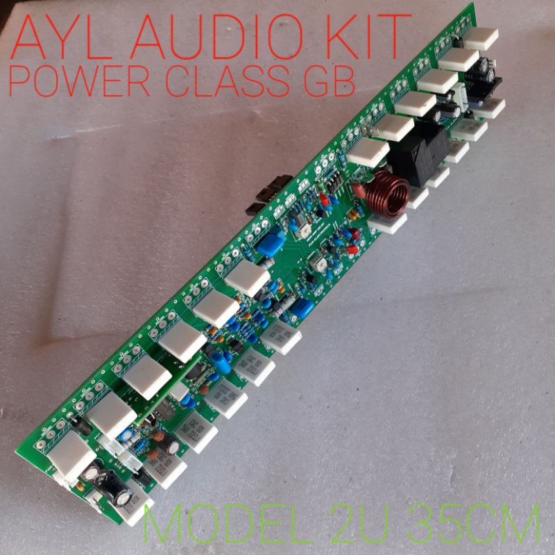 Kit power class gb 2u 35cm low mid high