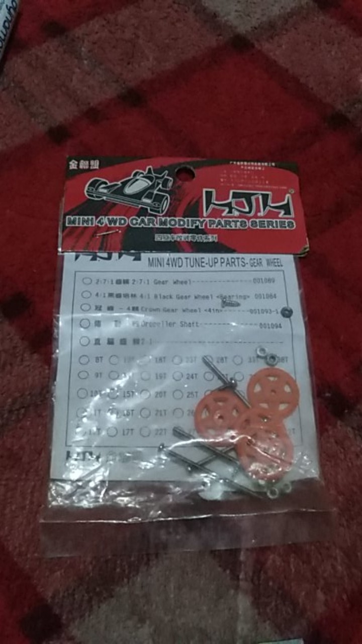 Roller Tamiya Plastik + Tiang Murah Kunci Pas