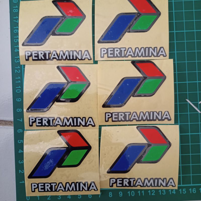 cutting sticker PERTAMINA