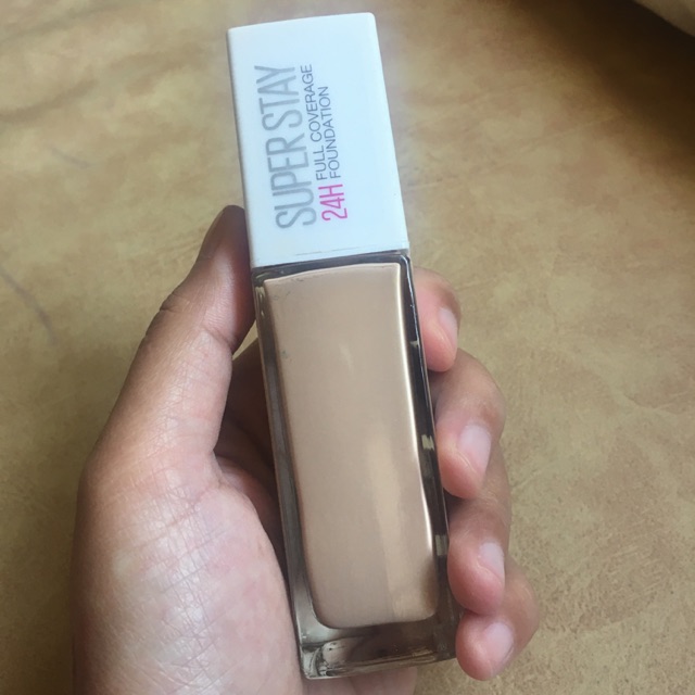 Superstay Full Coverage Foundation 24 Shade 112 Natural Ivory