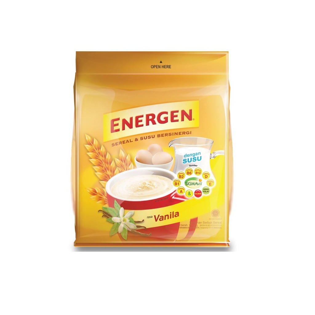 

ENERGEN VANILLA BOX 5'S @ 30 G RAMAYANA CENGKARENG