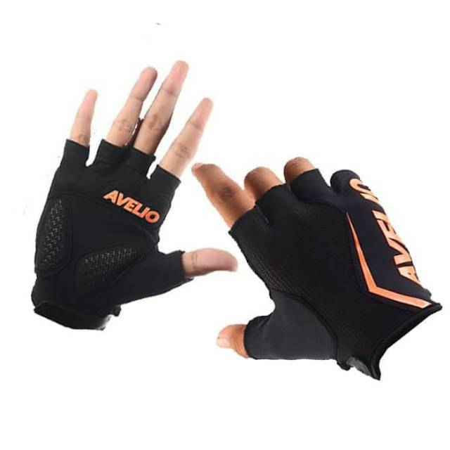 AVELIO DASH FIGHTER sarung tangan sepeda AVELIO half finger gloves bike MTB roadbike seli bicycle