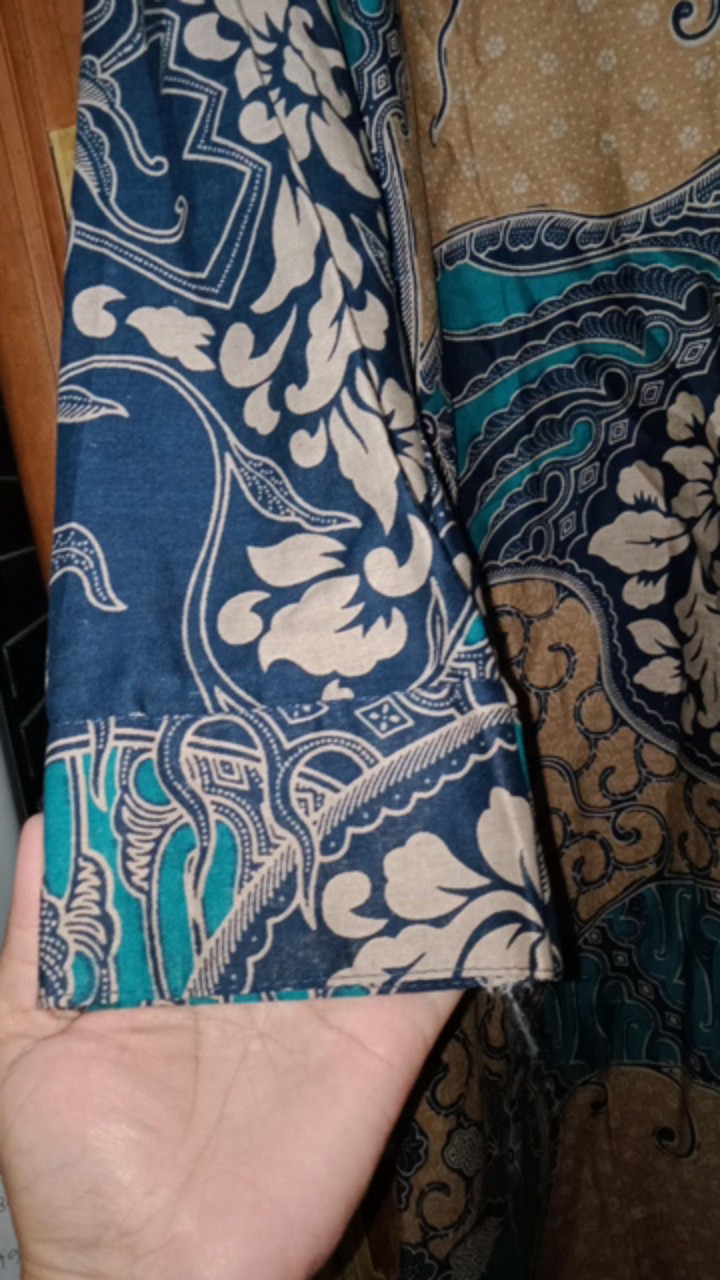 Maura Couple - Sania Ruffle Batik Couple Ori Ndoro Jowi Garansi Termurah Shopee - Batik Modern Solo