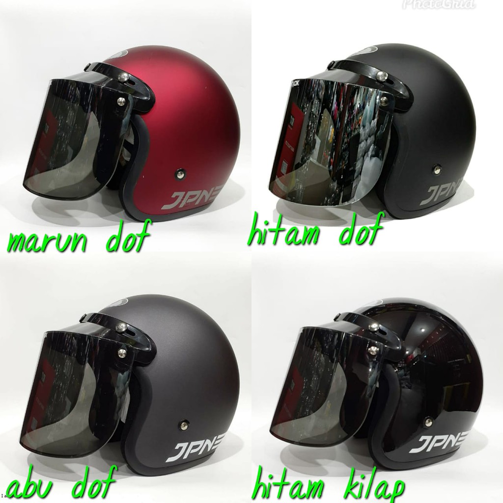 HELM BOGO NEO CLASSIC KC DATAR/CMBUNG FREE PACKING BOX