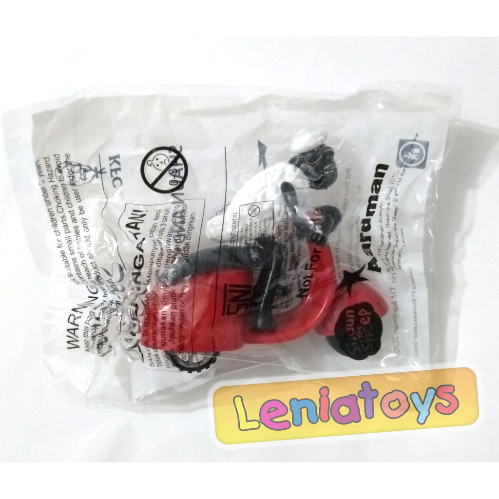 Shaun The Sheep Shaun And Scooter - KFC Chaki Kids Meal