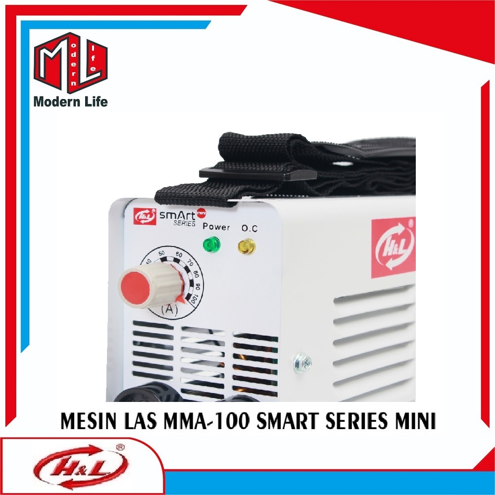 Mesin Las Smart Series Mini MMA 100 450 Watt Travo Las H&amp;L