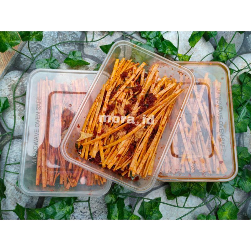 

Mie Lidi Gepeng Bumbu Basah Box 500 ml