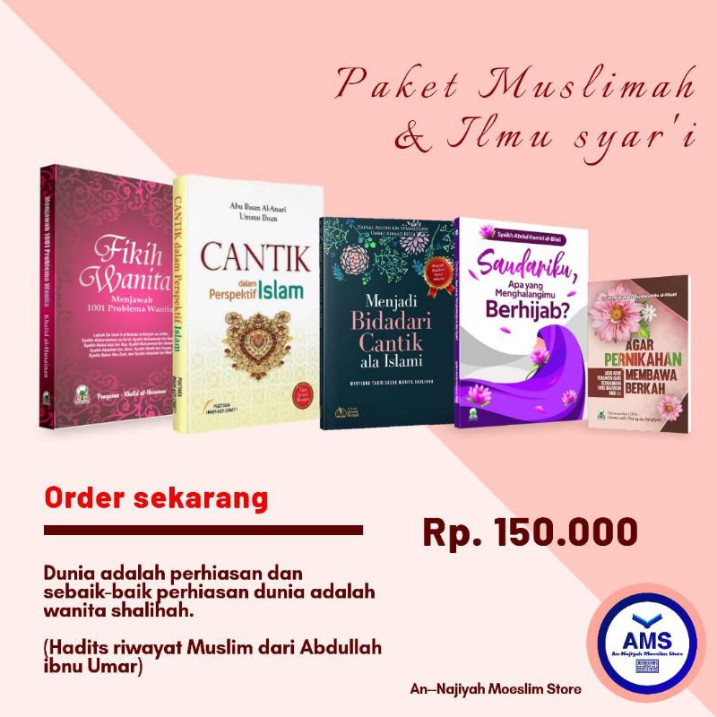 Paket Muslimah dan ilmu syar'i