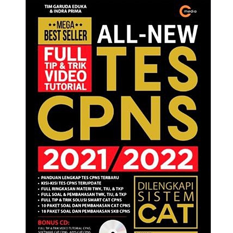 Gramedia Bandung All New Tes Cpns 2021 2022 Plus Cd Shopee Indonesia