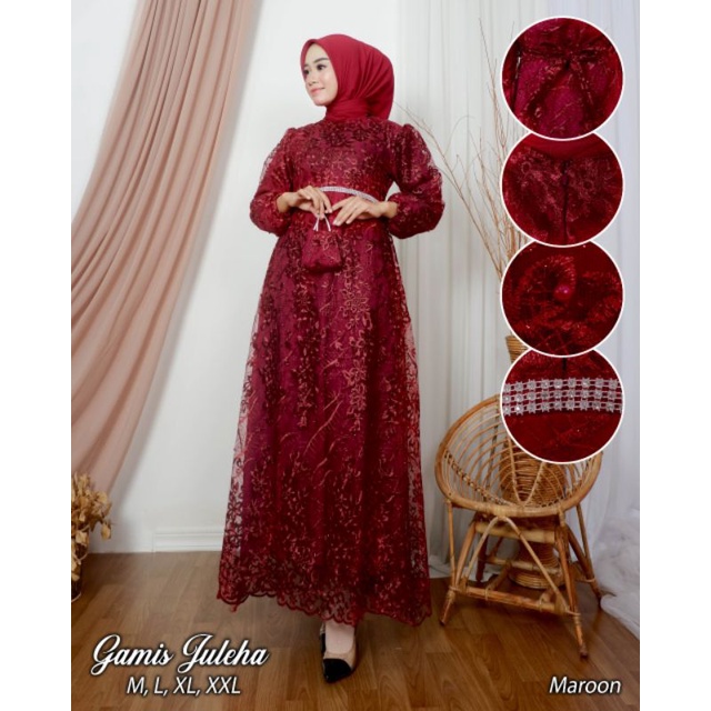 DRESS PESTA MEWAH / GAMIS TILE PRINCES / GAMIS KONDANGAN GAMIS TERBARU 2022 / GAMIS / GAMIS TILE / GAMIS BRUKAT / GAMIS PESTA / GAMIS TILE PREMIUM / GAMIS WISUDA / GAMIS KEKINIAN /KEBAYA / KEBAYA BRUKAT