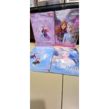 Adinata Coloring book Frozen L | buku mewarnai anak| bonus stiker dalamnya