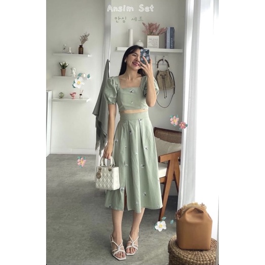 Oudre Ansim Set - Sage Green