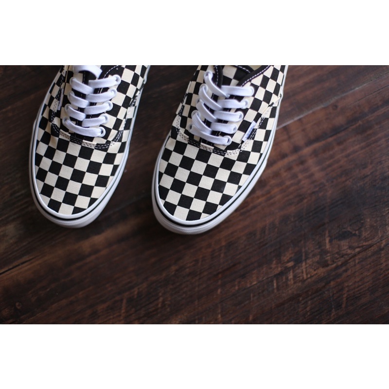 Vans Authentic Classic Checkerboard Black White Original