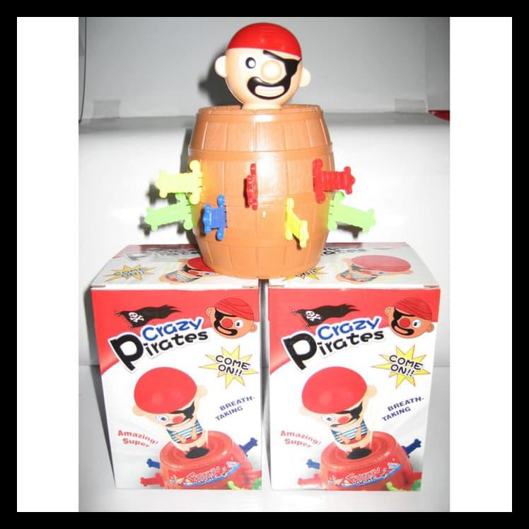 PROMO MAINAN ANAK PIRATE BARREL MEDIUM NO.HZ-012 MAINAN MURAH MERIAH AL7