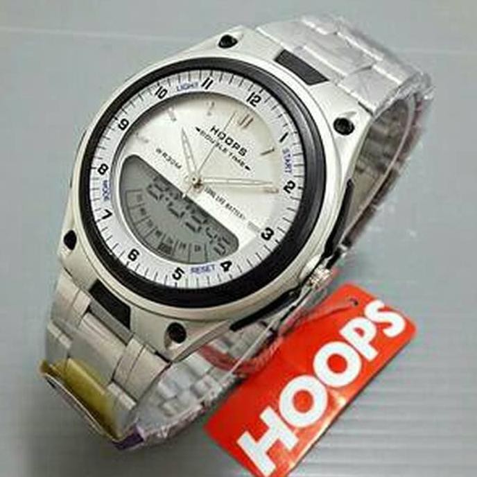 Jam Tangan Pria & Wanita Hoops Original Dual Time