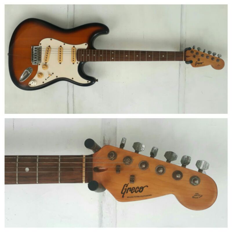 gitar Elektrik Greco Stratocaster lawas