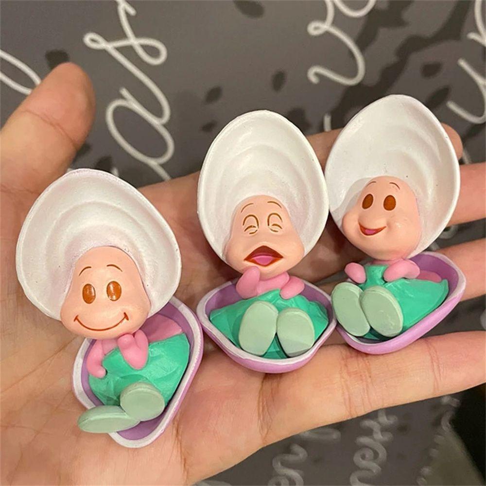 Lanfy Tiram Muda Bayi Figure Gadis Hadiah Kawaii Koleksi Model Desktop Decor Boneka Mainan Figure Anime