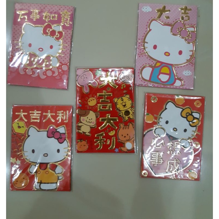 

Angpao imlek hello kitty dan animal