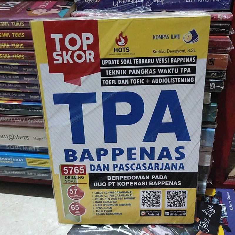 original buku top skor TPA Bappenas dan Pascasarjana