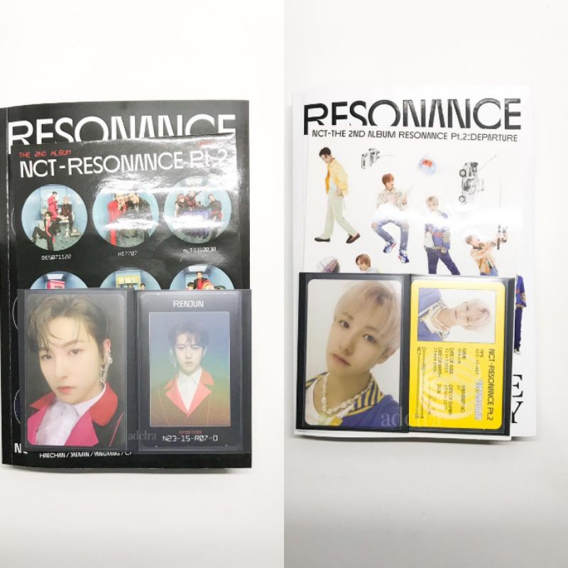 NCT 2020 RESONANCE PT 2 PC RENJUN AC RENJUN ID RENJUN DEPARTURE ARRIVAL