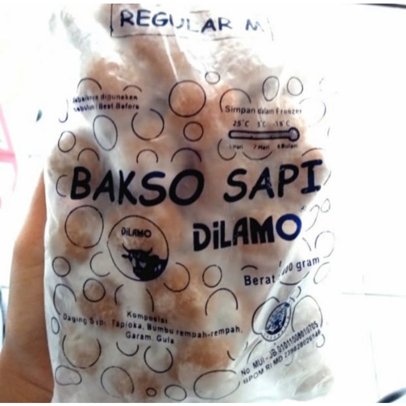 

Baso Sapi Dilamo Reguler 400grm