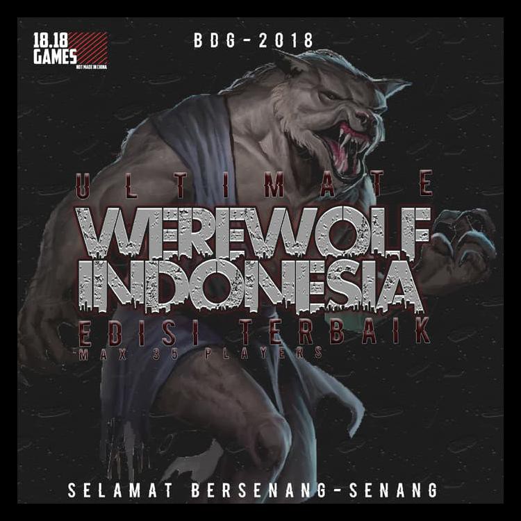 Werewolf Card Game (35 Players) Bahasa Indonesia Cuci Gudang