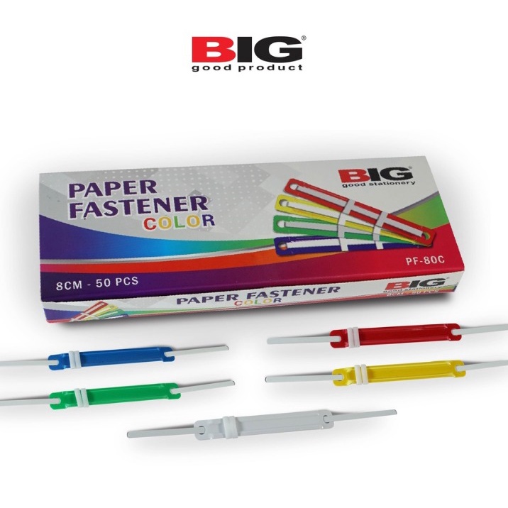 

Paper Fastener / Pengikat Kertas / Acco Fastener Plastik Warna 80C