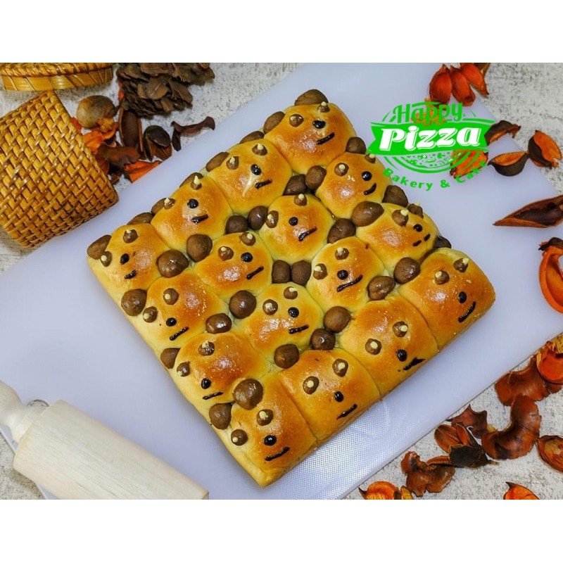 

roti sobek bear ( isi coklat keju) high quality