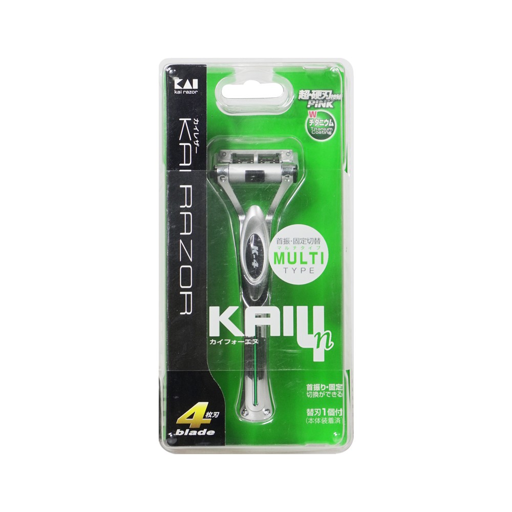 [MADE IN JAPAN] MITA KAI Cukuran Kumis / Jenggot 4 Mata Pisau Isi 1pc KR4N1S